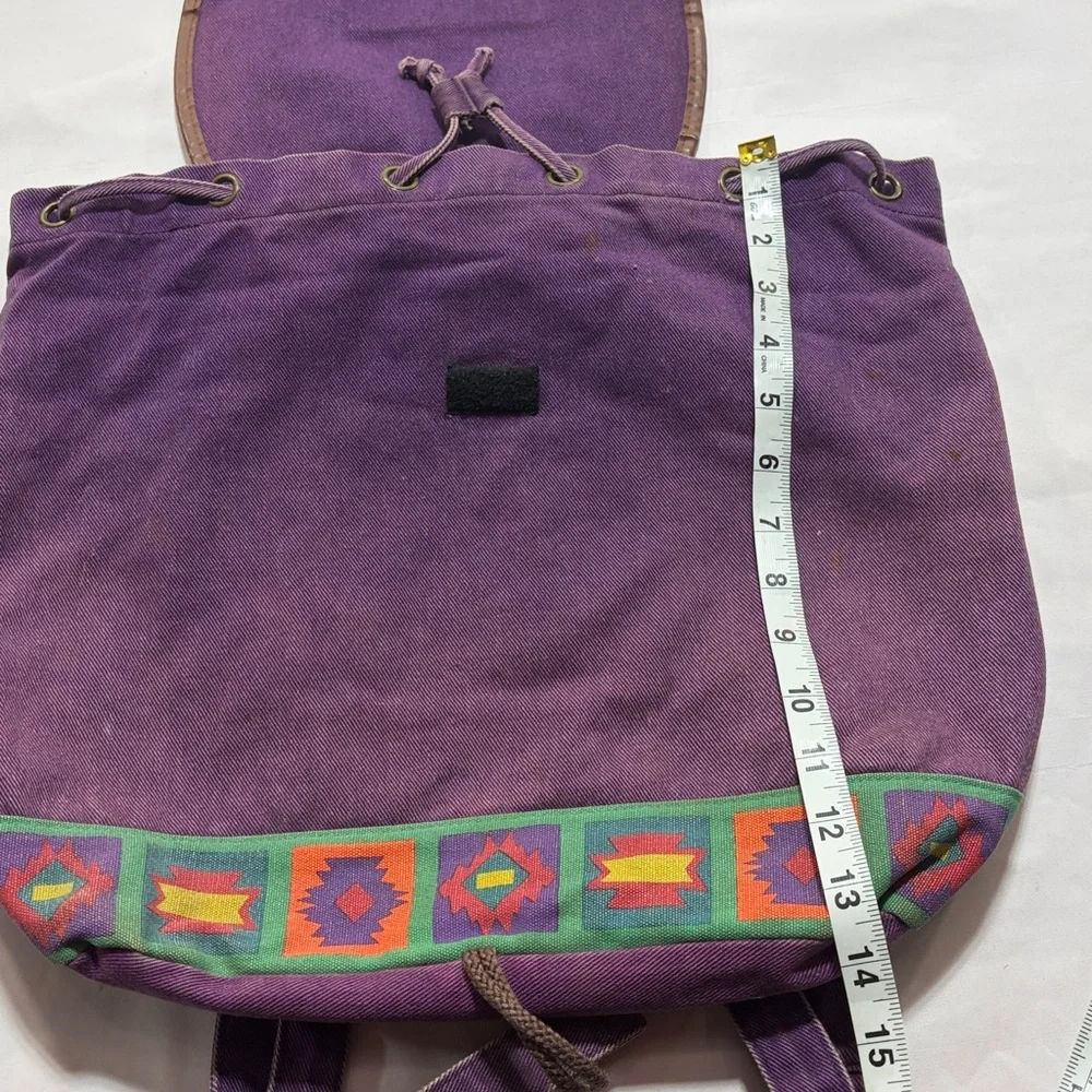 Vintage Arizona Jean Co. Sun faded cinch backpack - Picture 9 of 10